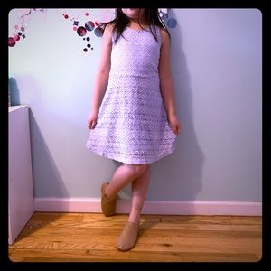 Stunning Floral Lace all over dress (Girl)